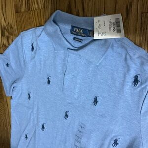 Mens Ralph Lauren Sky Blue Polo Shirt